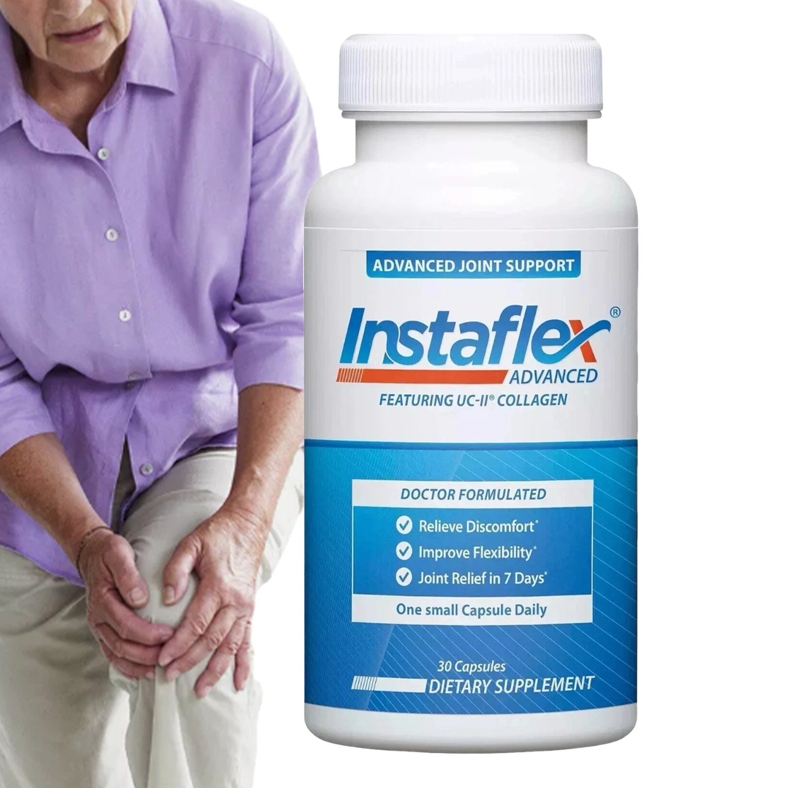 Instaflex Advanced Joint Relief Supplement – 30 Count Exp 2 Years