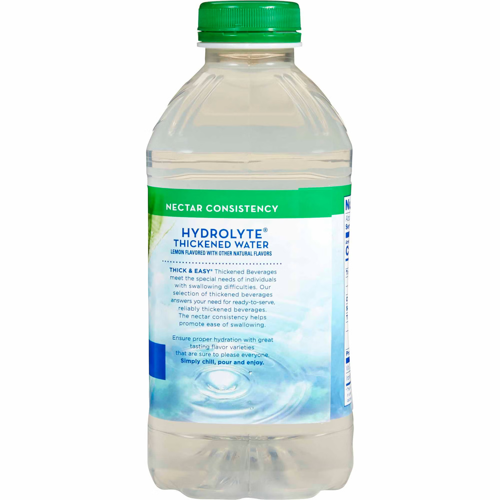 Thick & Easy 12863 Hydrolyte Thickened Water Lemon Nectar Consistency 46 oz 6 Ct