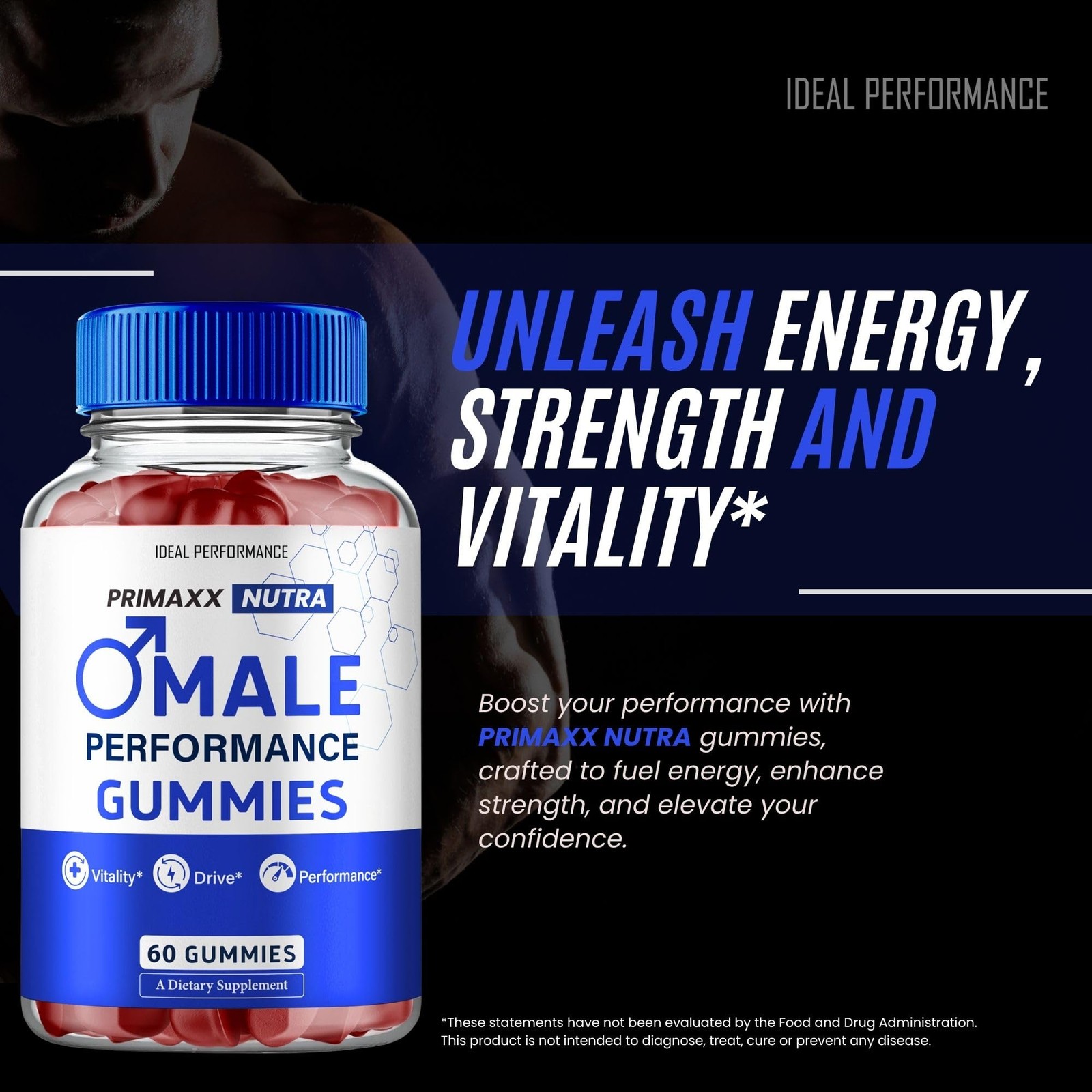 Primaxx Nutra General Wellness Supplement – 180 Gummies (3 Pack)