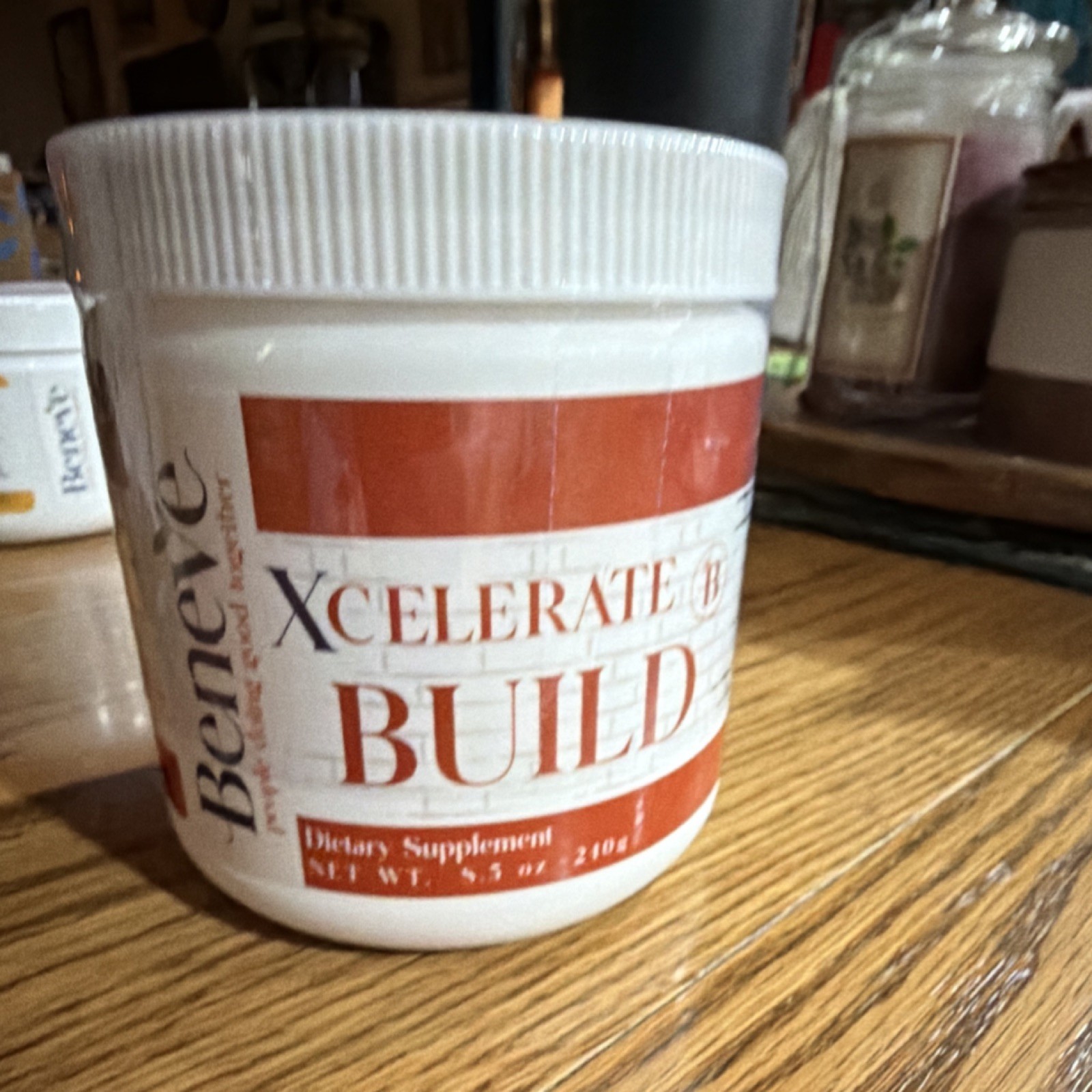 Beneve Xcelerate Build Powder 8.5 oz Volume 8.5 oz Exp: 04/27 new sealed