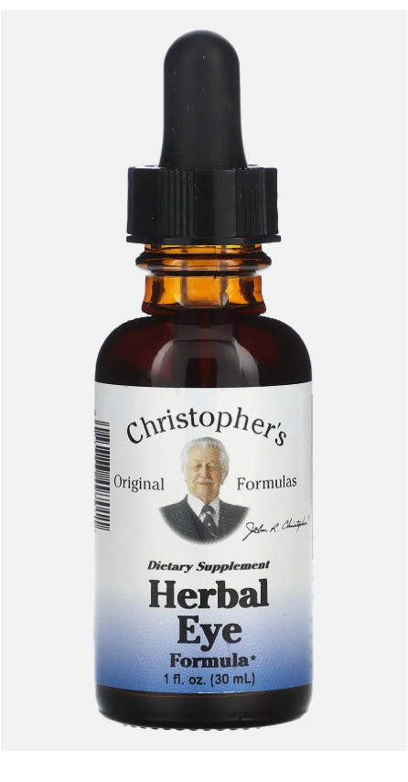 Dr Christopher’S Herbal Eye Formula Liquid 1 Oz Exp. 6/2030