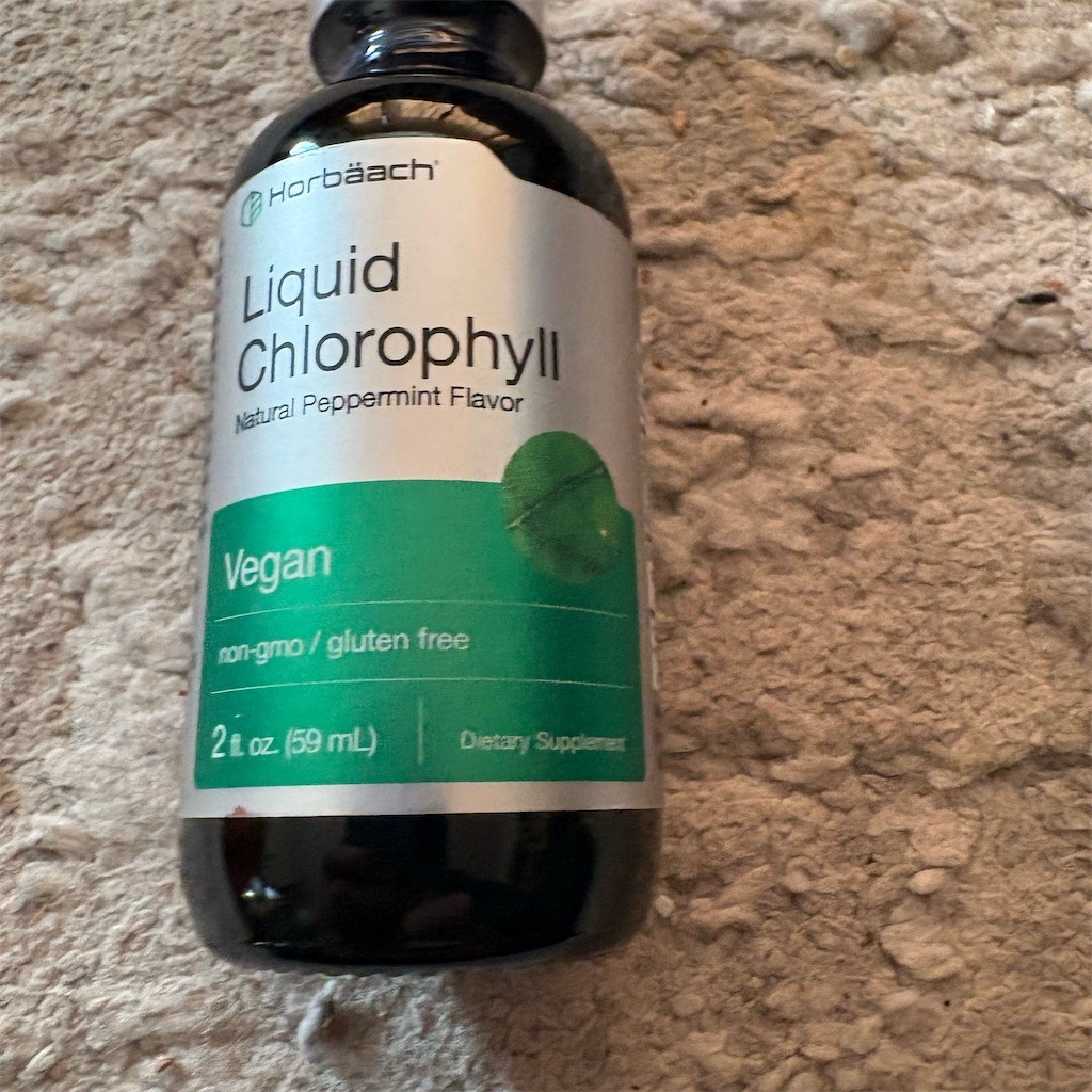 Horbäach Liquid Chlorophyll Drops Natural Peppermint Flavor 2 fl oz