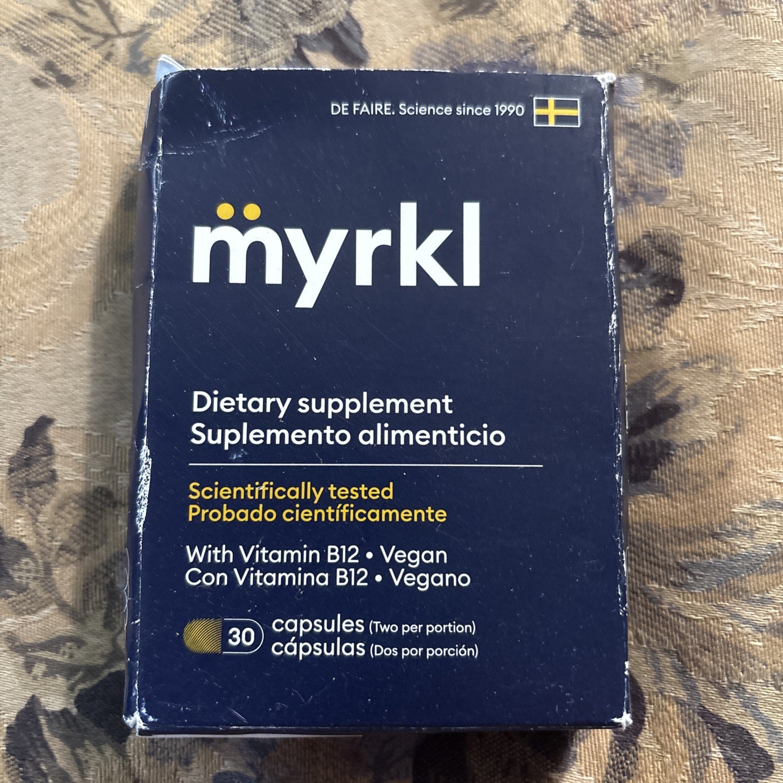 Myrkl 15 Dose Pack 30 Capsules Dietary Supplemental Exp. 02/28/2028