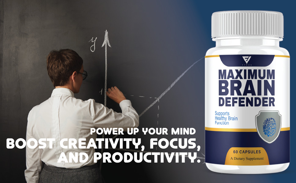 (5 Pack) Brain Defender Advanced Memory Support Supplement Pills (300 Capsules)
