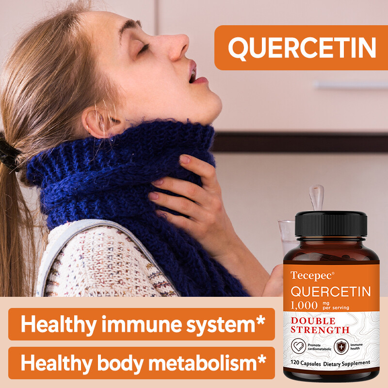 Quercetin 1000mg – Premium Antioxidant Immune Support Heart Health