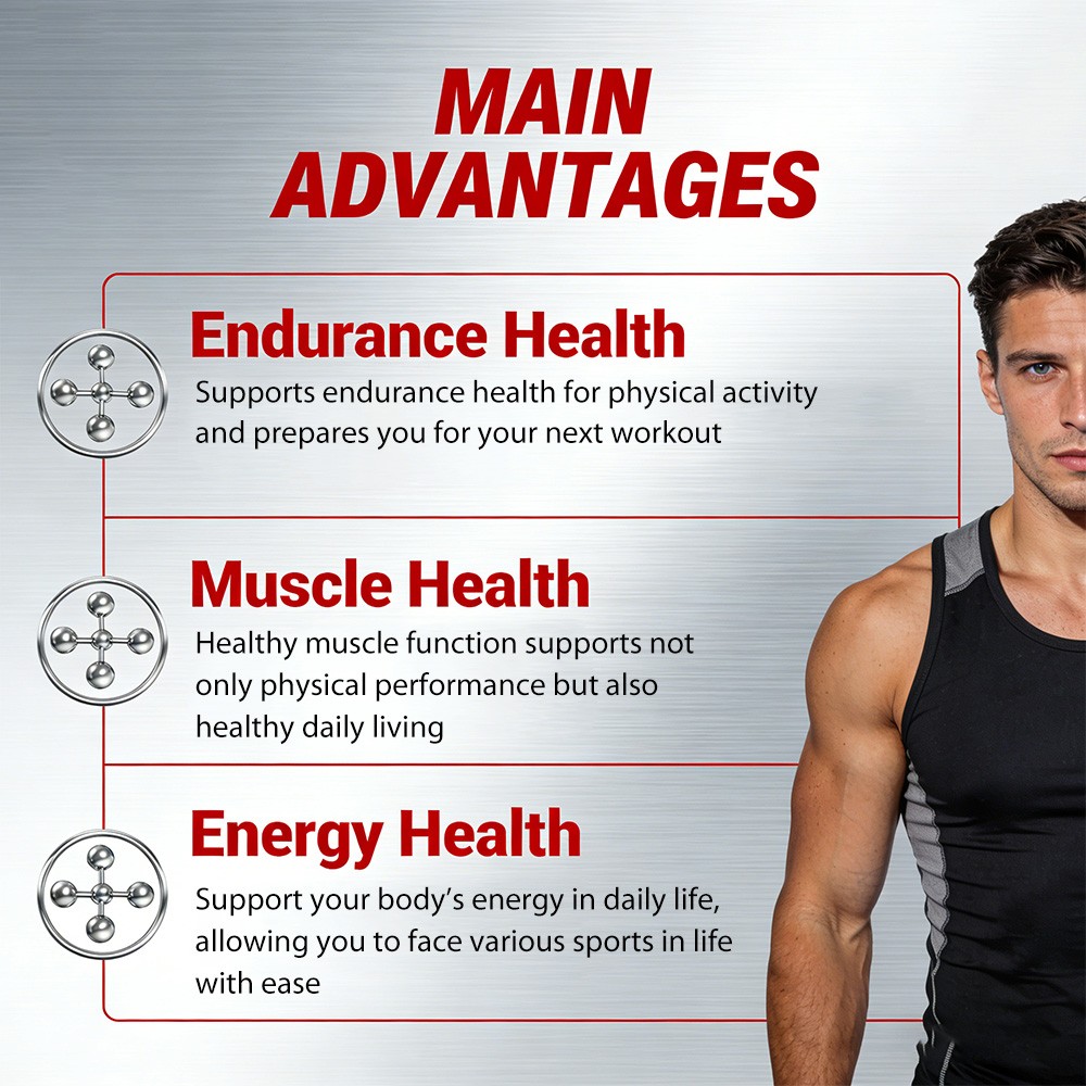 L Arginine Capsules Support Endurance Muscle Health Boost Energy 30-120 Count