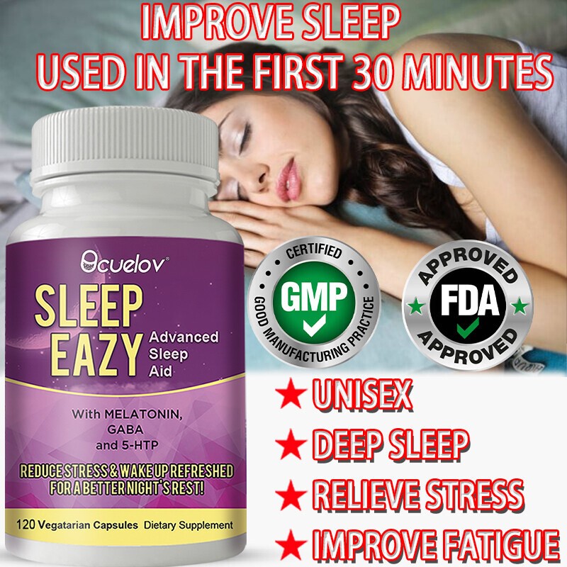 Advanced Sleep 120pills Improve Alertness Energy Promotes Balanced Sleep Cycle