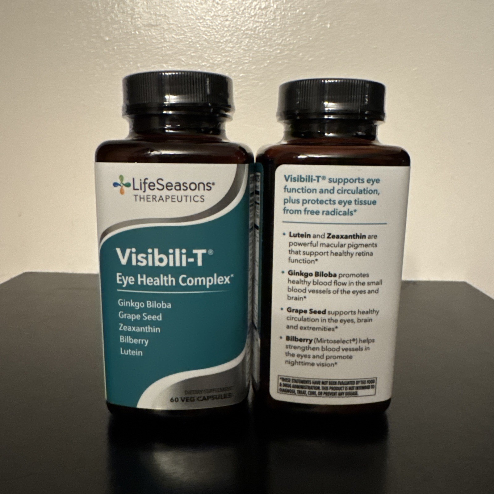 LifeSeasons, Visibili-T -Eye Health Complex* 120 Veg Capsules
