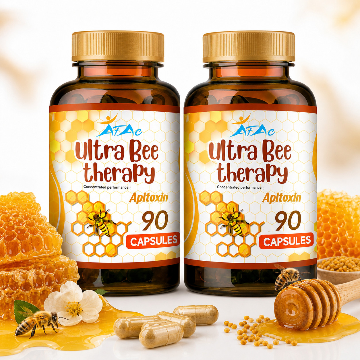 2 Bio Bee Therapy Venom Extract anti-inflammatory Miracle Arthritis support 180