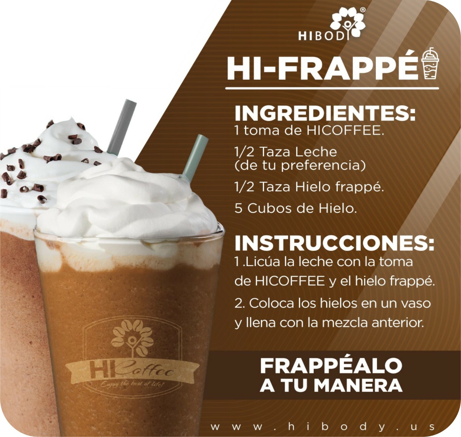 Hibody Hicoffee 2 Coffee With Coconut Cream  Supplement weight management 