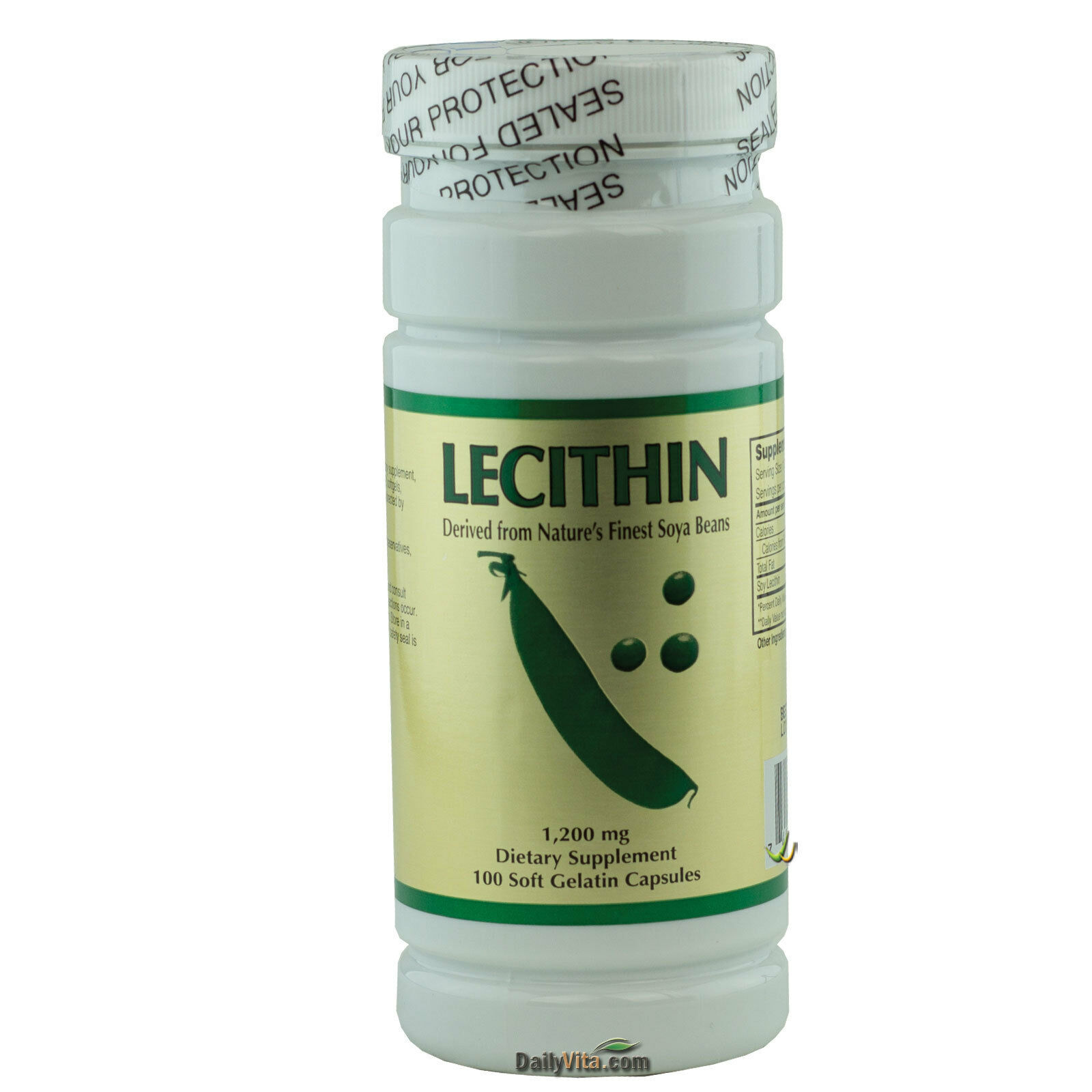 20 Bottles of Lecithin 1200mg 100 Softgels anti-oxidant