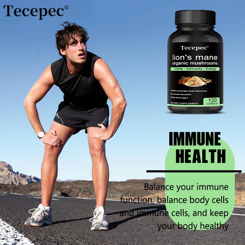 Mushrooms Lion’s Mane Capsules Supports Cognitive Function& Immune system Health