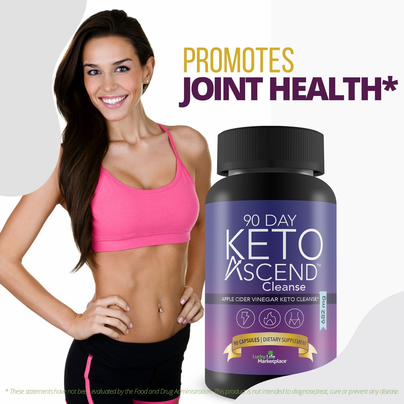 90 Day Keto Ascend – Apple Cider Vinegar Keto Cleanse – Promote Wellness