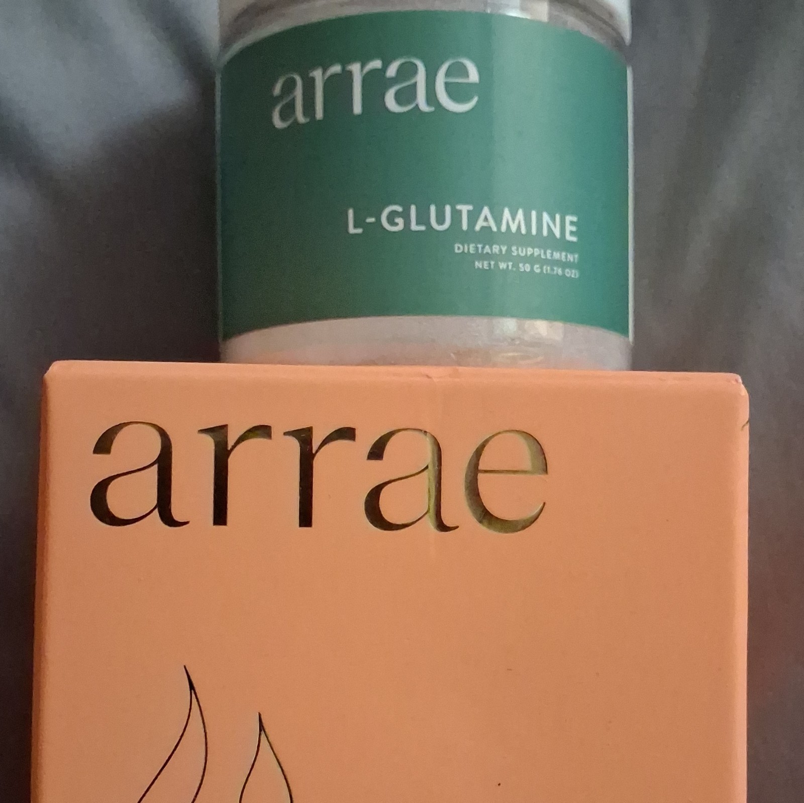 arrae L-Glutamine Powder 50g (1.76oz) + Vit B6 Chromium Green Tea Cissus