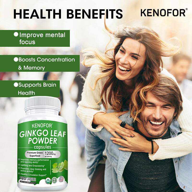 Ginkgo Biloba Extract Capsules- Improves Memory Performance and Learning ability