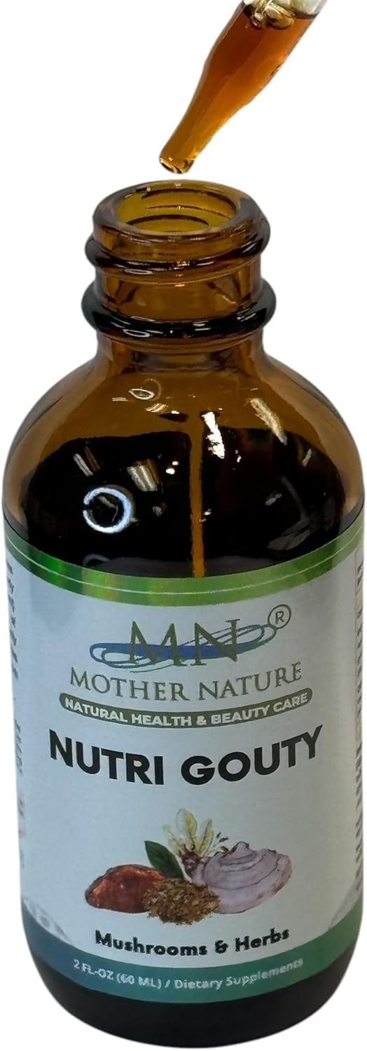 Mother Nature Nutri Gouty Mushroom & Herbs Dietary Supplement – 60 ml