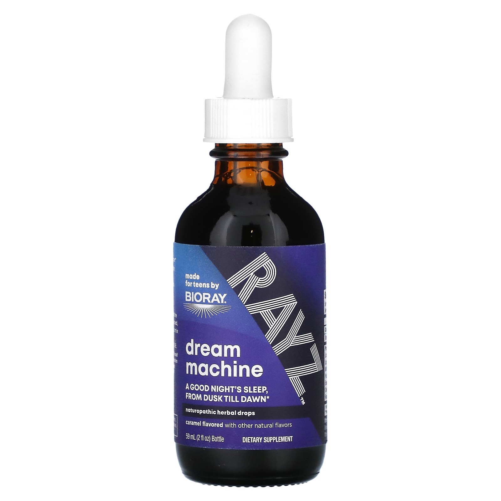 Rayz – Dream Machine – For Teens, Caramel, 2 fl oz – EXP – 7/2027