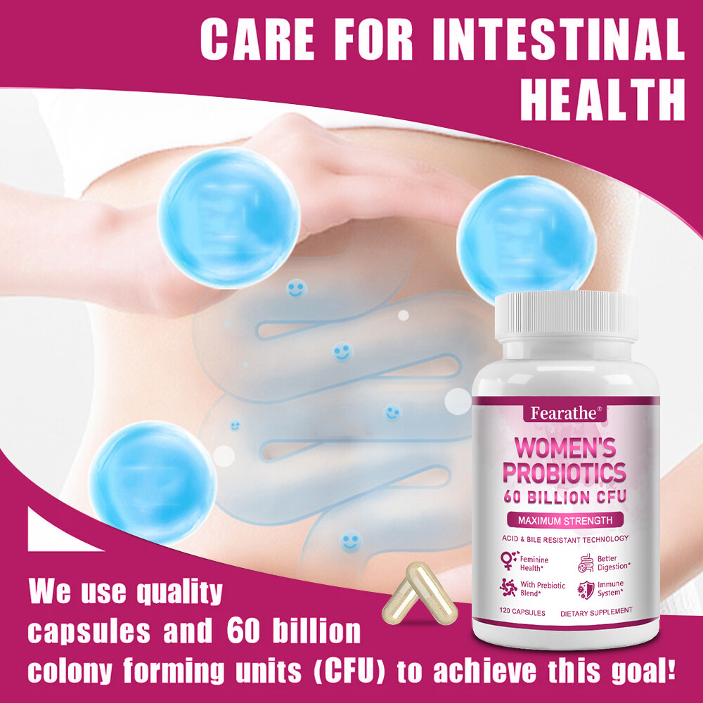 Probiotics For Women 60 Billion CFU – Women’s Digestive & Vaginal Health