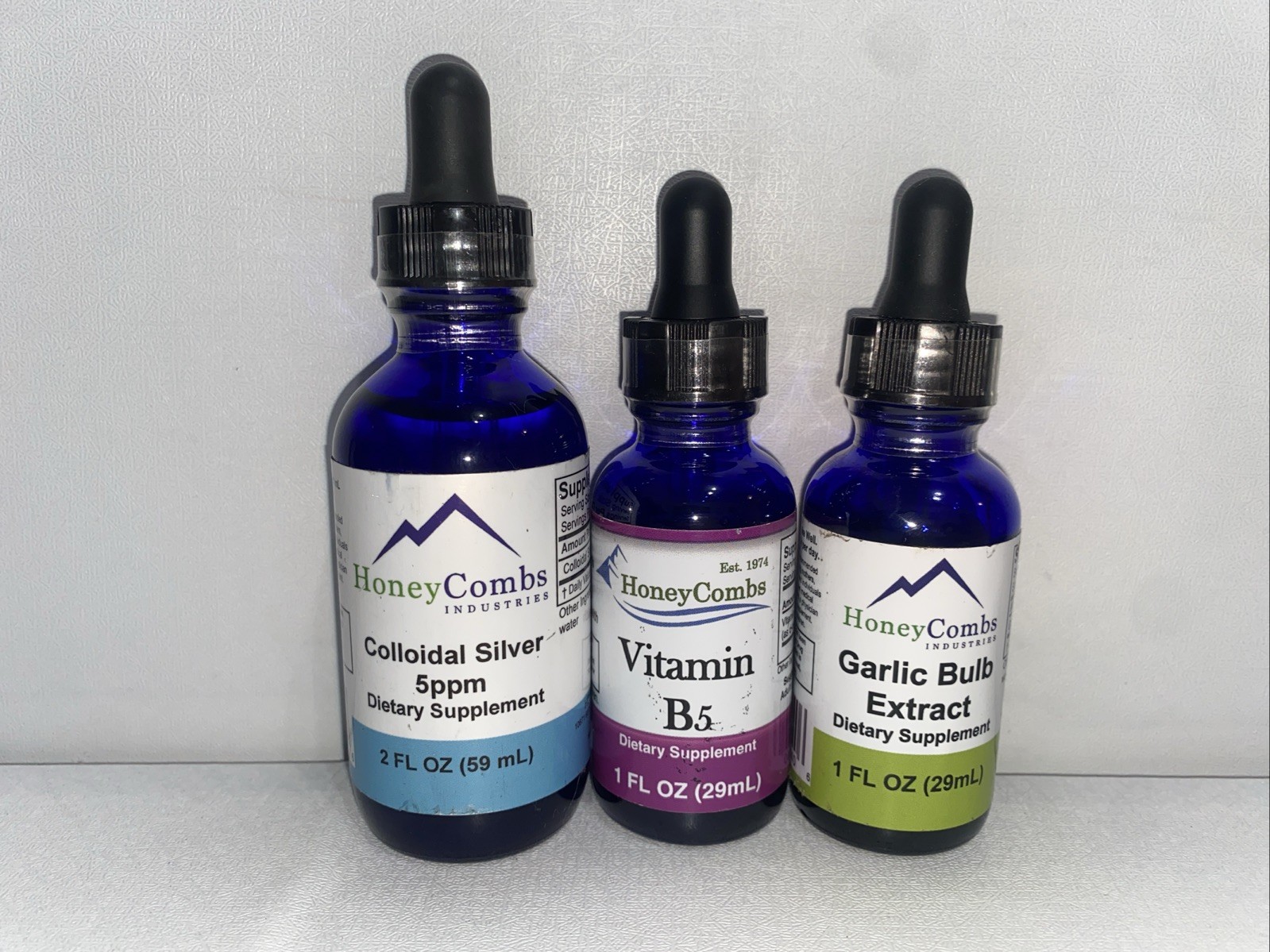 Lot Of 3- Honey Combs Dietary Supplements