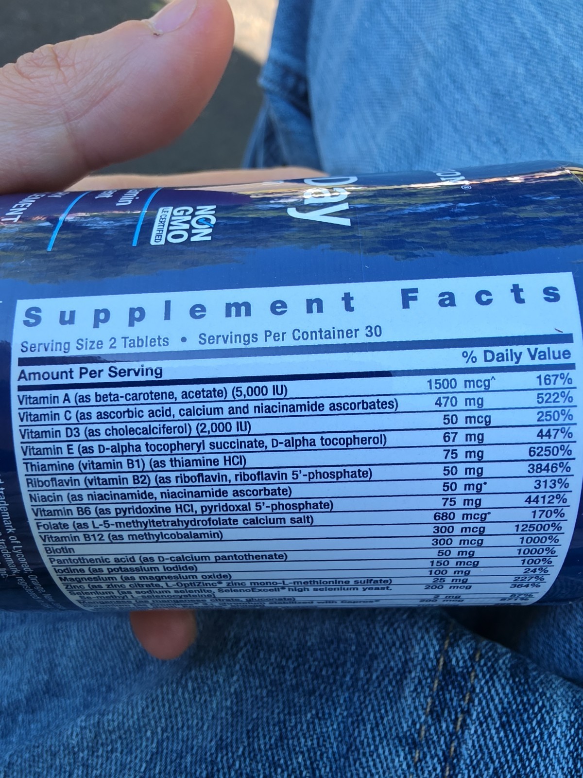 LIFE EXTENSION TWO PER DAY 60 Tabs