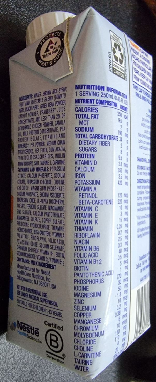 Nestle Compleat Pediatric Original 1.0 8.45 oz 24Ct – Exp. JAN 2027