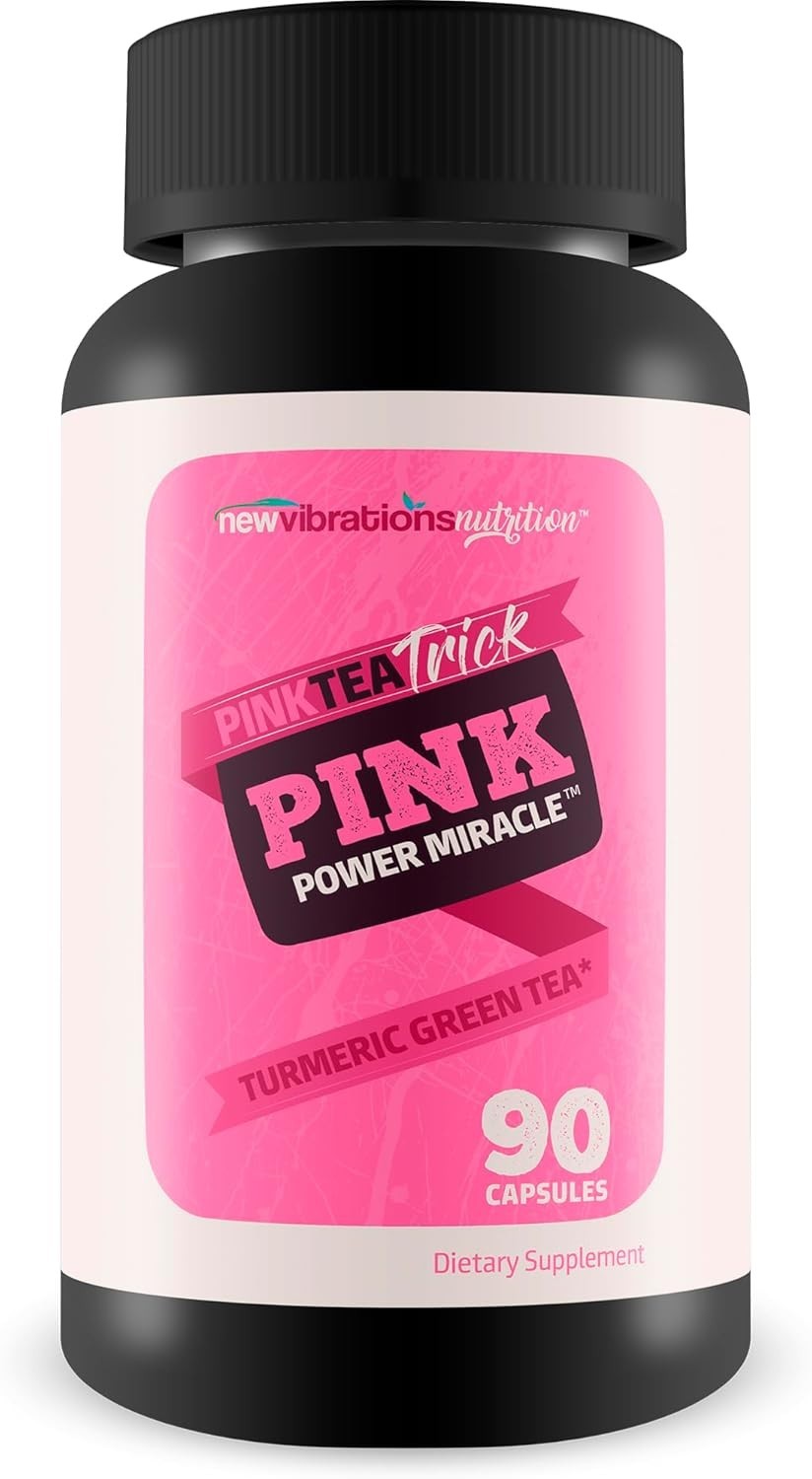 Pink Tea Trick Turmeric Green Tea – Pink Power Miracle Healthy Metabolic Func…