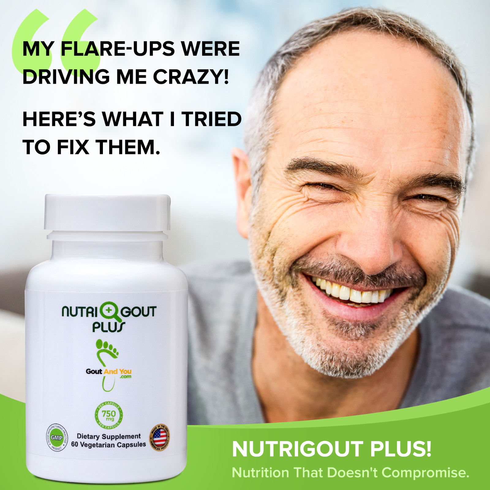 Nutrigout Plus Uric Acid Support by Gout and You