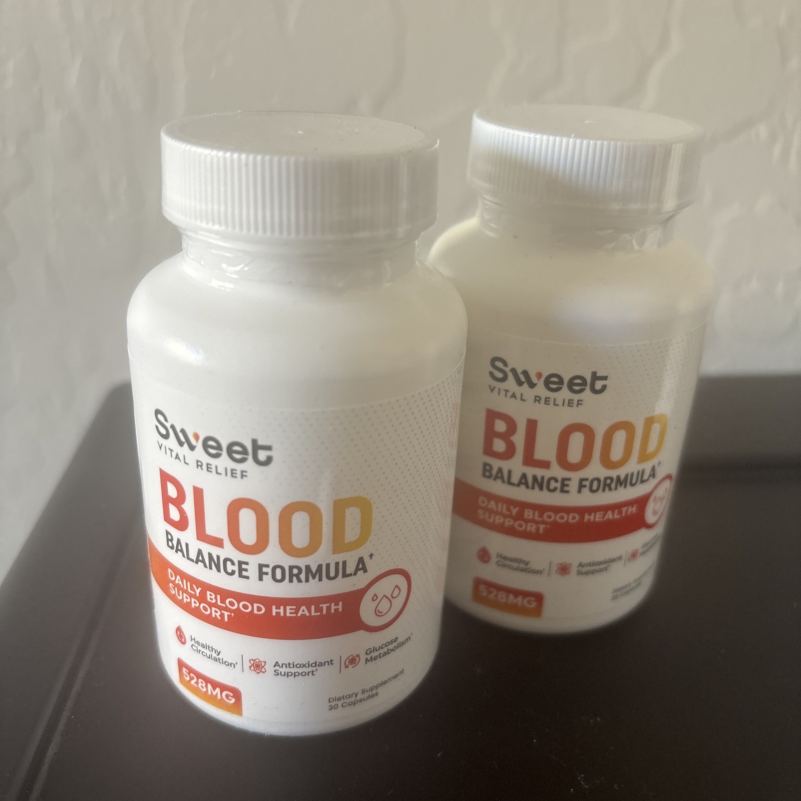 Sweet Vital Relief Daily Blood Health Support Formula 30 Capsules Exp 1/27