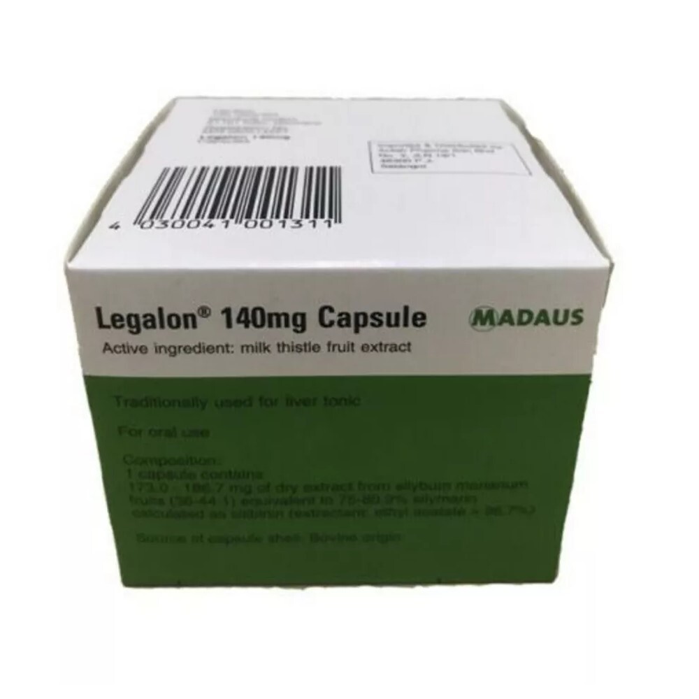 100’s 140mg LEGALON Detox Liver Milk Thistle Madaus Germany Free Shipping