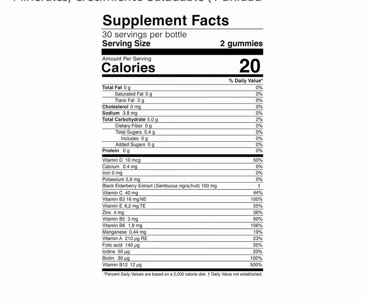 FARMASi Nutriplus Kids Multivitamin Gummies Immune Support 60 Strawberry