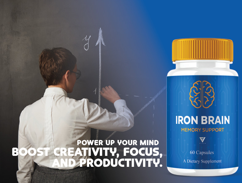 (5 Pack) Iron Brain Premium Nootropic Supplement, IronBrain Pills (300 Capsules)