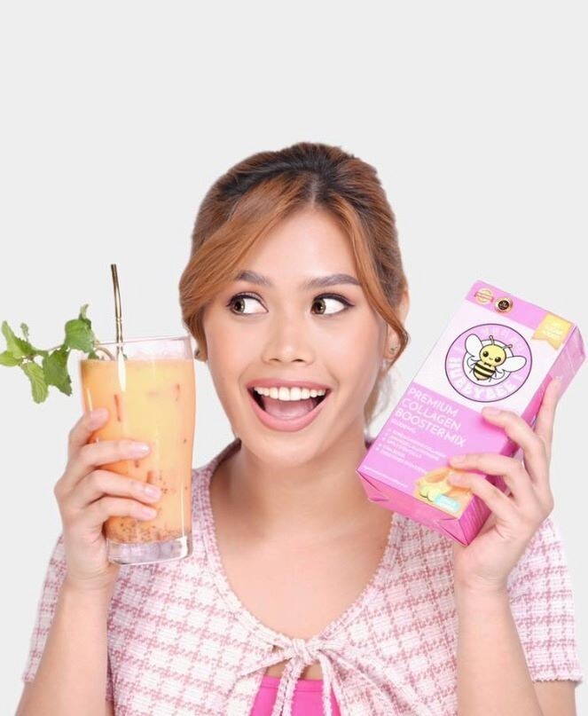 HUBBYBEE Premium COLLAGEN POWDER DRINK MELON & CUCUMBER (New Flavor)