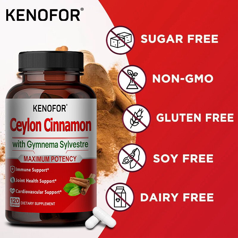 Ceylon Cinnamon, 3000 Mg (per Serving), 30 To 120 Quick-release Capsules