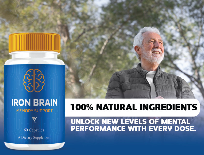 (5 Pack) Iron Brain Premium Nootropic Supplement, IronBrain Pills (300 Capsules)