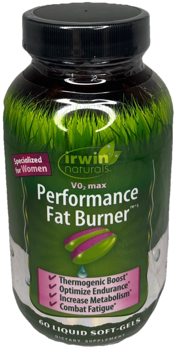 Irwin Naturals—VO2 Max Performance Fat Burner—60 Soft Gels—See Below—24 HR SHIP—