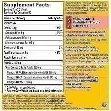 Nature Made Fish Oil 1200mg, 360mg Omega-3 100 Liquid Softgels (3 Pack)