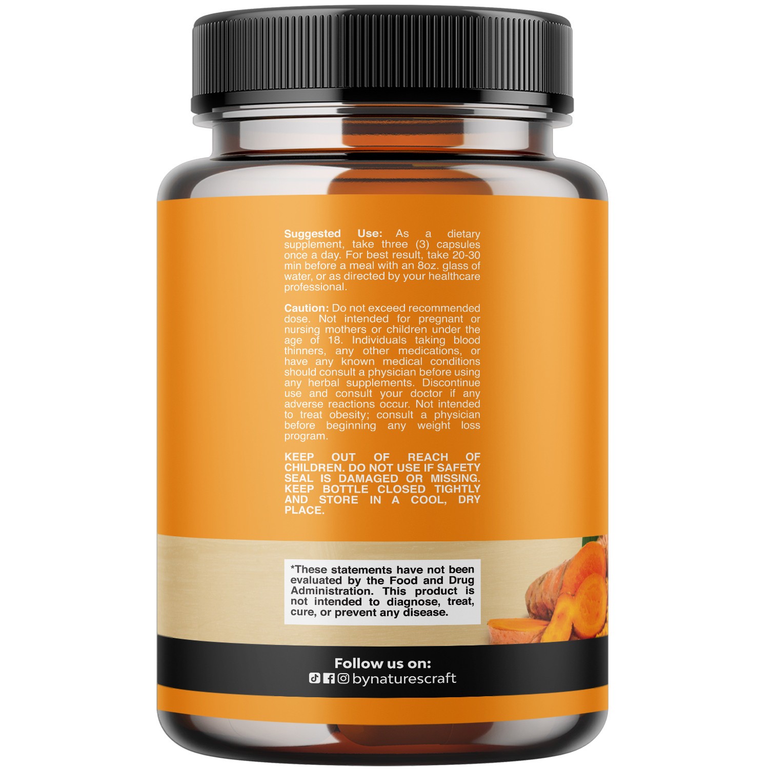 Turmeric Curcumin with Black Pepper Extract – Joint Health Supplement 180ct