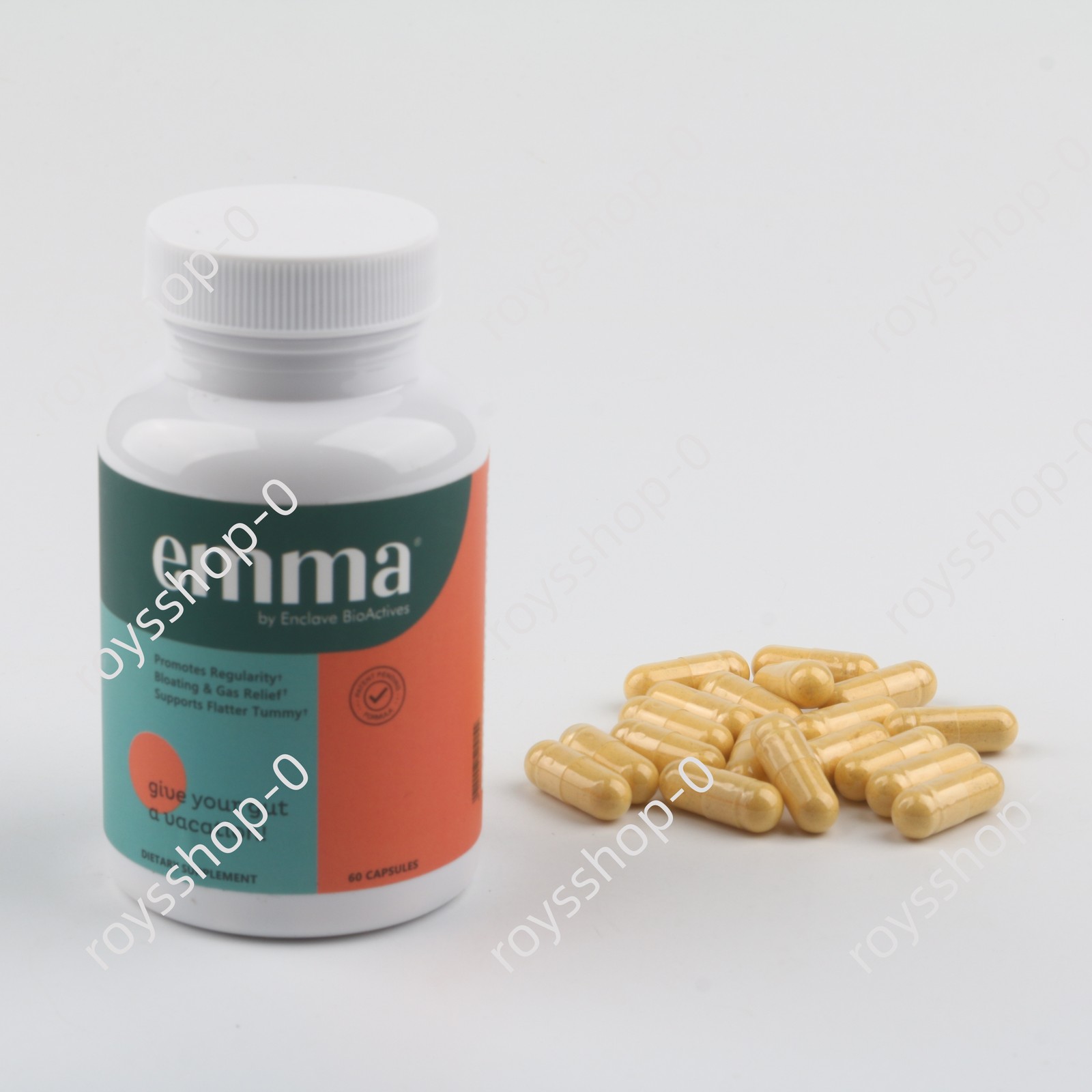 1PACKS Emma Relief Supplement KONSCIENS KETO for Gut Bloating -60 Capsules