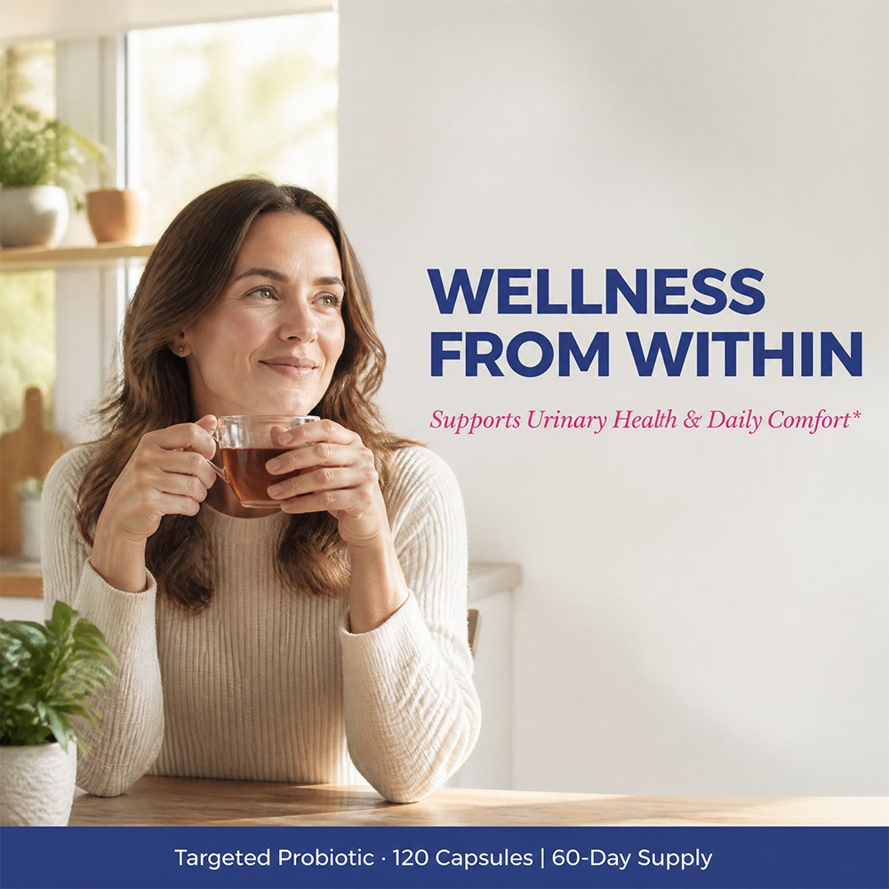 Women’s Vaginal Wellness Probiotic Caps for Vaginal & Urinary Health 30~120 Caps