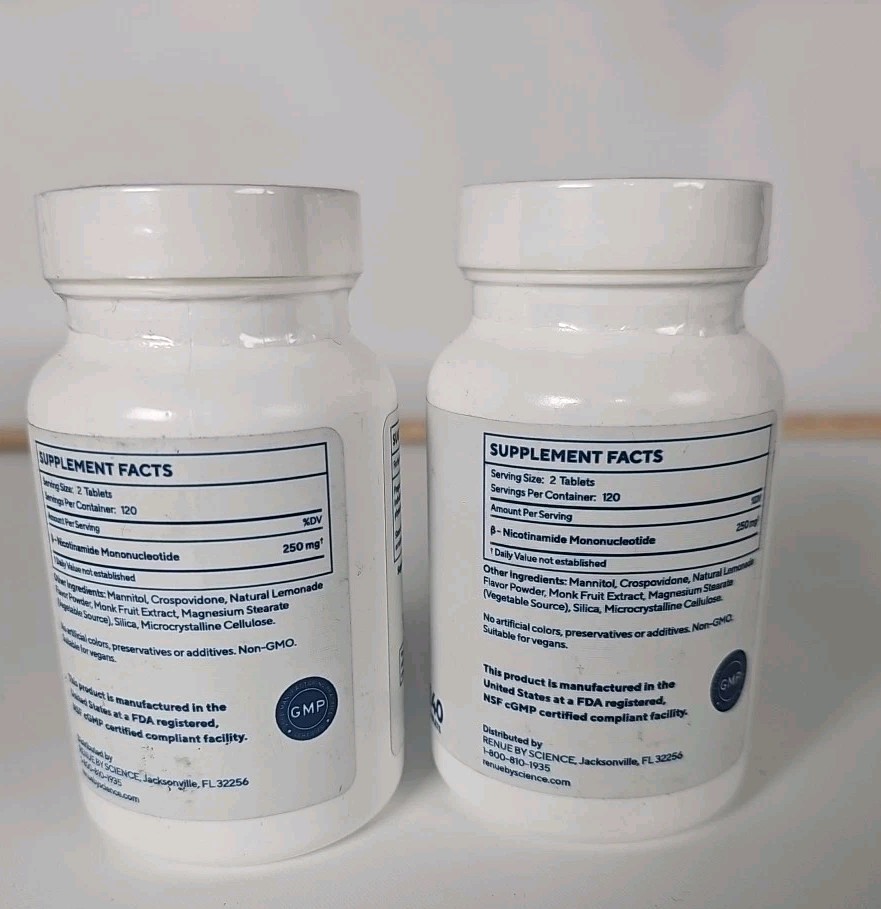 Renue 240 Tablets Fast Dissolve-125mg Mfg 03/26/2025 Lot Of 2