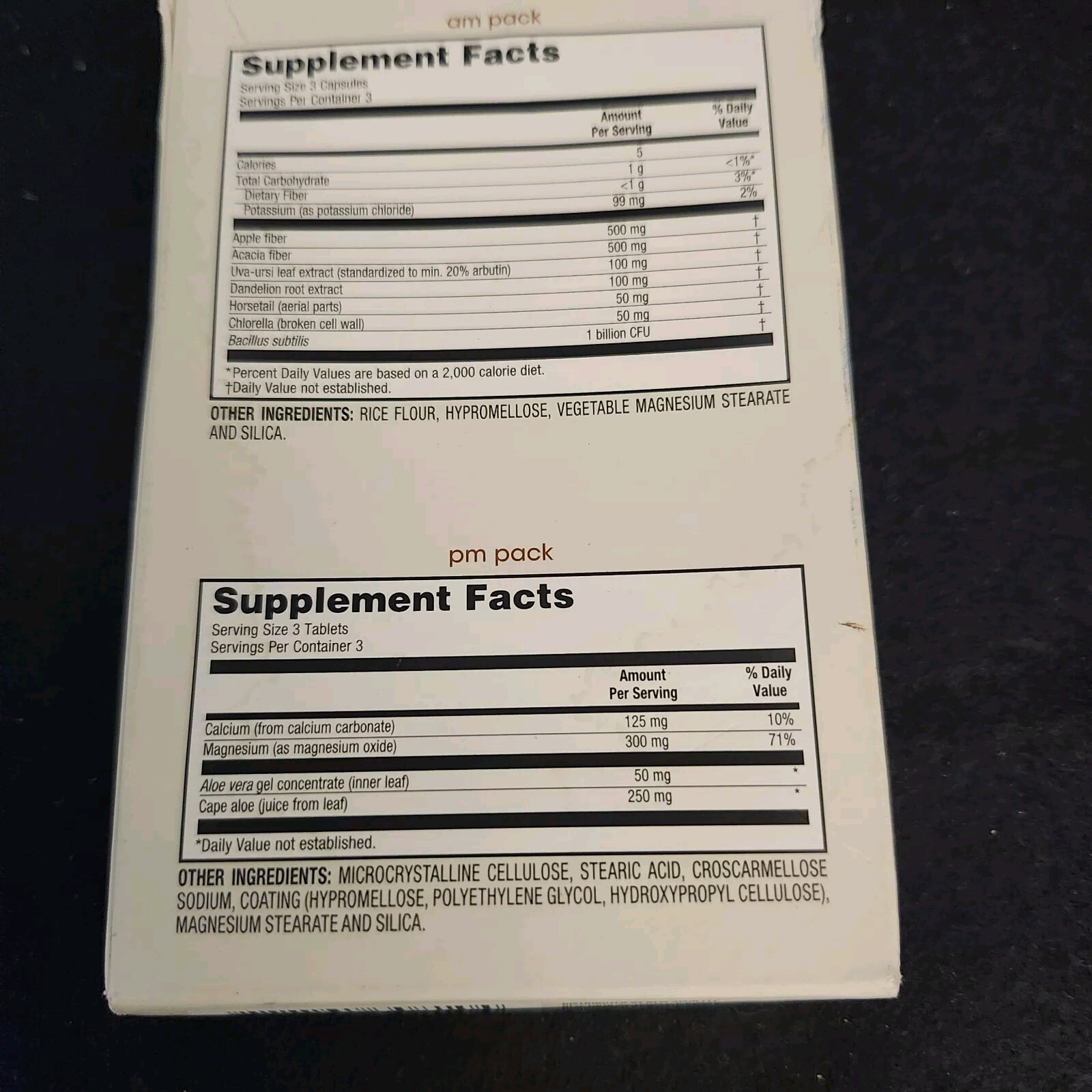 Avon Espira Ideal Cleanse 18 Vegetarian Capsules AM/PM NIB NOS – See Photos