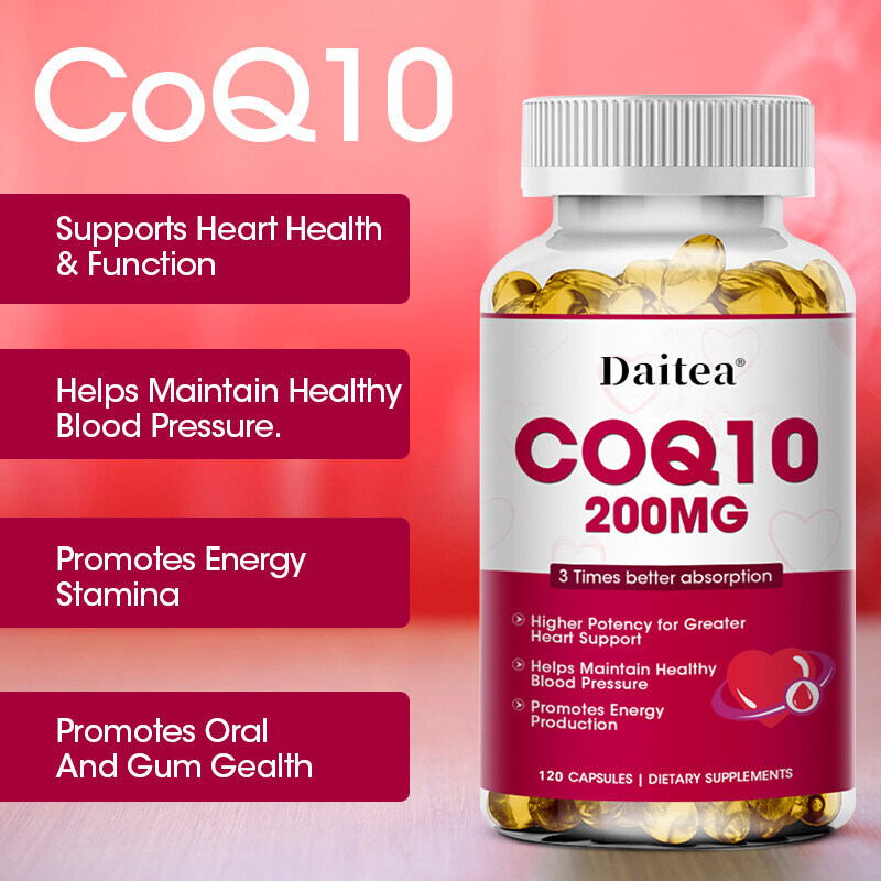 Coq10 Co Q-10 200 mg – 30 to 120 Rapid Release Softgels