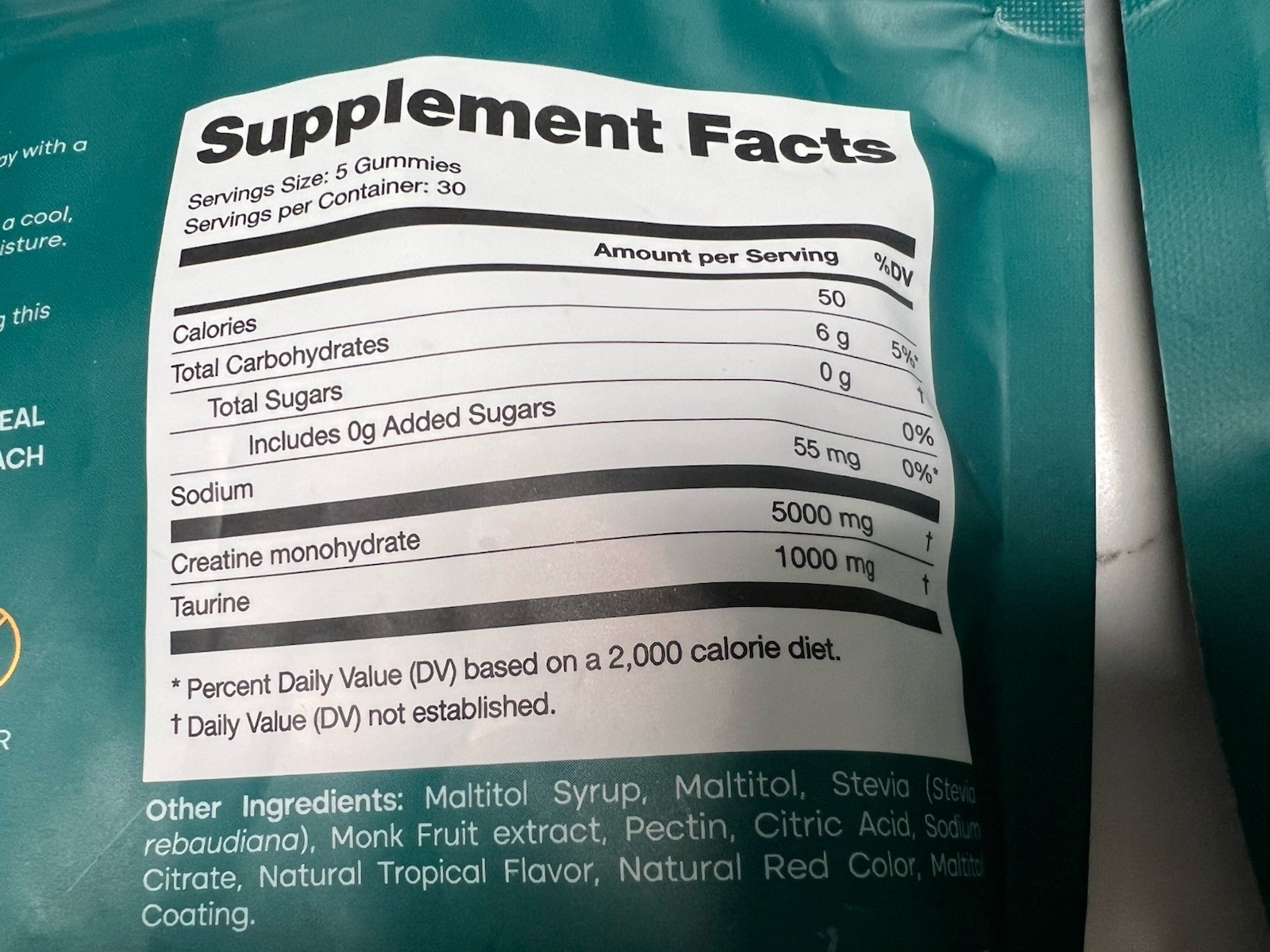 Lot of 2 Etta Vita Sugar Free Creatine Taurine Pro Endurance 150 Gummies 8/2027
