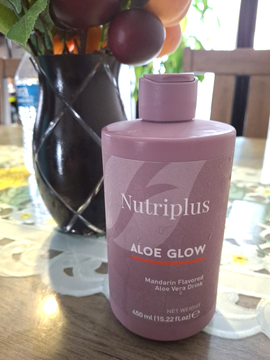 FARMASI NUTRIPLUS ALOE GLOW MANDARIN DRINK SUPPLEMENT 15.22oz 450ml GENUINE NEW!