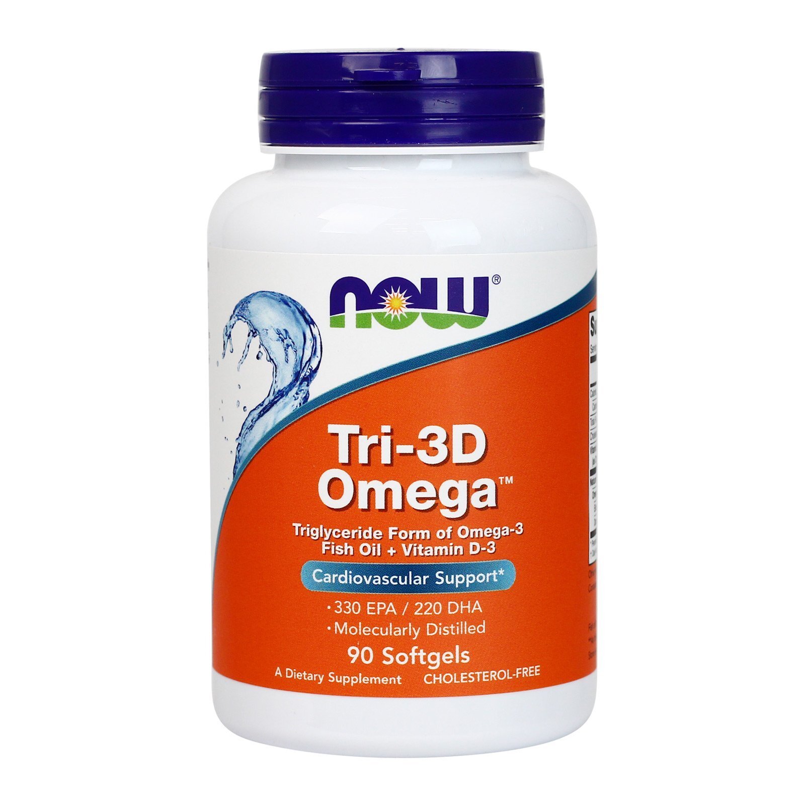NOW FOODS Tri-3D Omega 90 Softgels