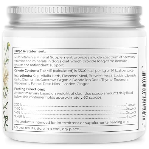Dr. Harvey’s Herbal Multi-Vitamin & Mineral Supplement for Dogs (7 oz)