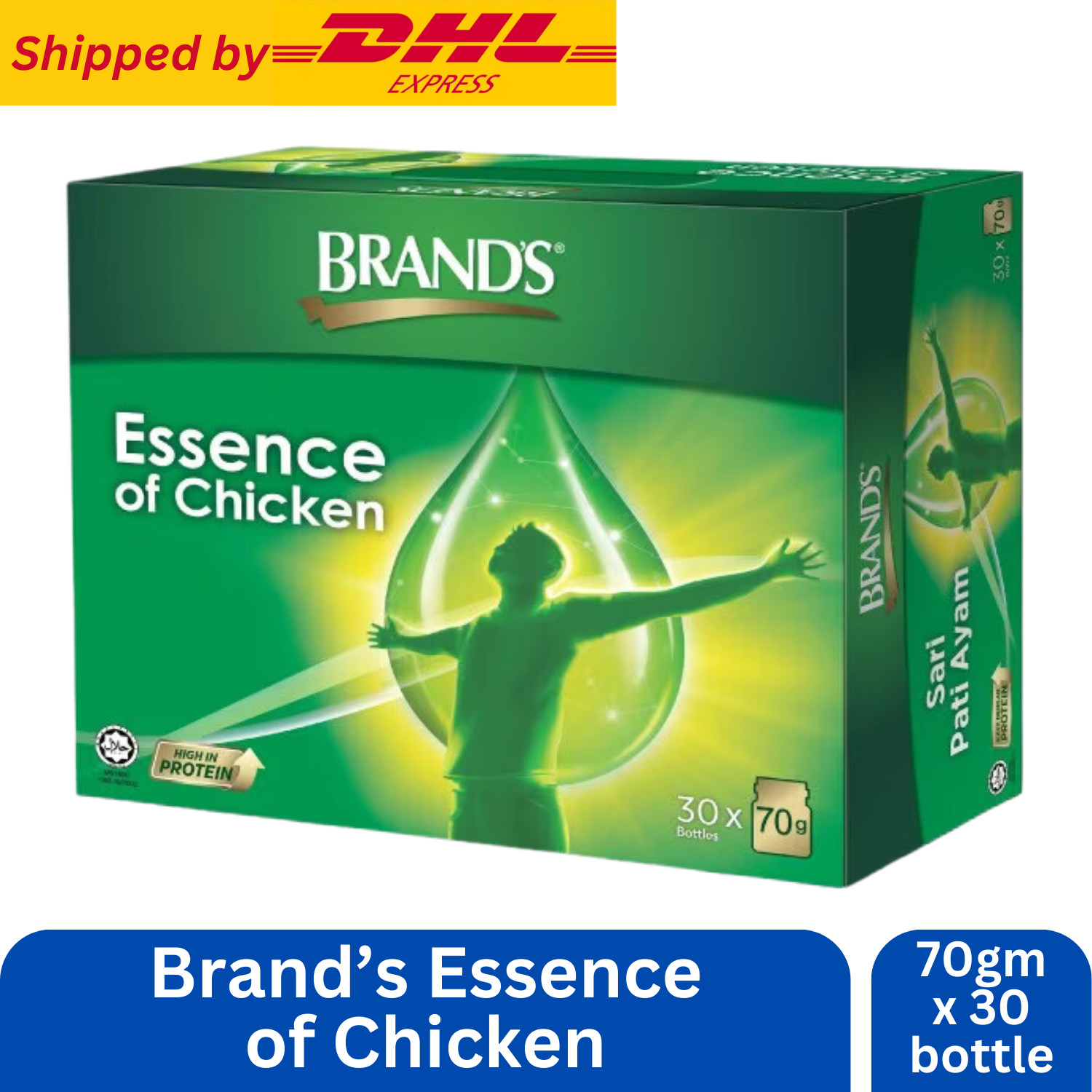 30s BRAND’S Essence of Chicken 1 Box (70g x 30 Bottles) DHL FAST SHIPPING