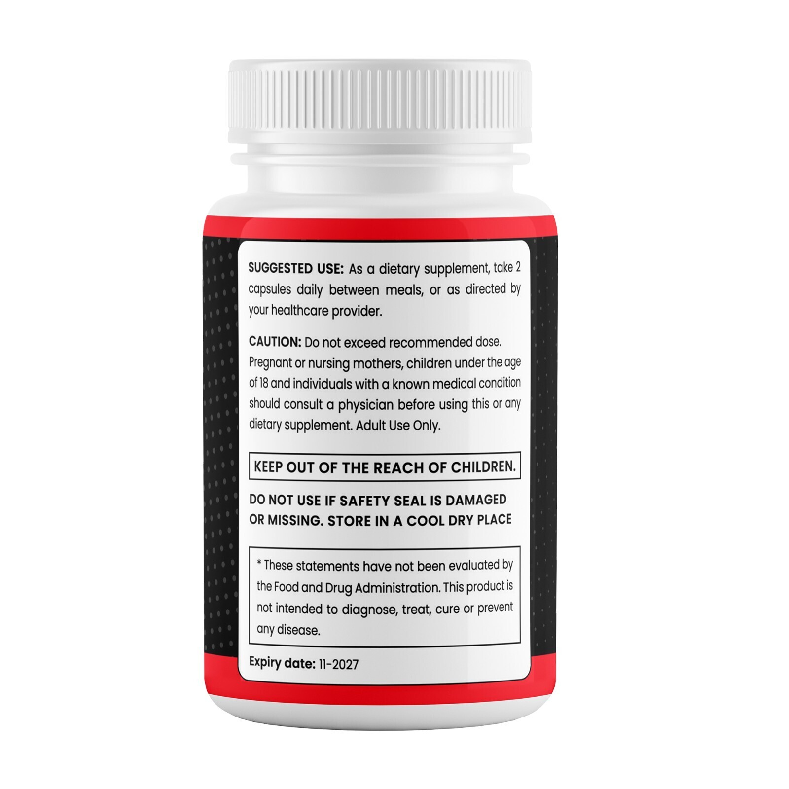 (2 Pack) Erec Boost Pills for men ED Maximize Energy Vitality & Stamina 60ct