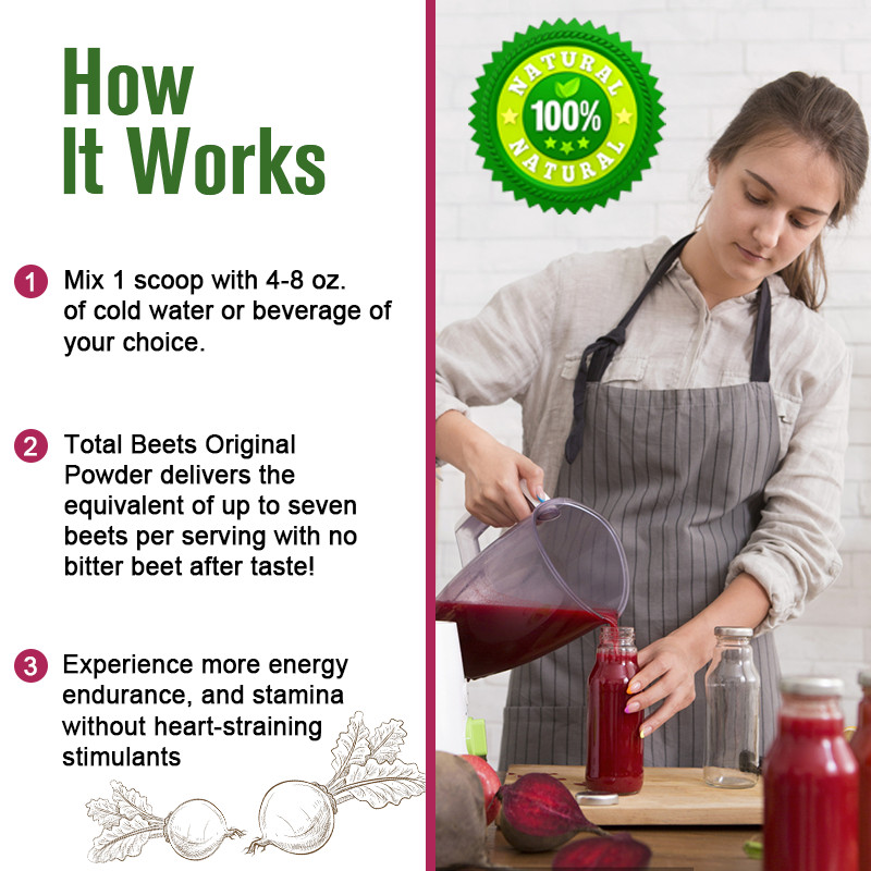 Organic Beet Root Powder, Support Antioxidants Blood Pressure Supplements